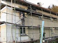 Verputzarbeiten in Verbindung mit Wärmedämmverbund-System WDVS © by www.bauunternehmen-blatt.de